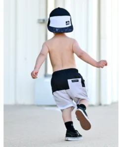 Little Bipsy Bottoms Monochrome Hybrid Swim + Walking Shorts