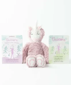 Slumberkins Unicorn Rose Kin - Authenticity Collection