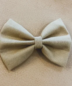 Bows For Show Headwear Taupe Hair Bow Clip