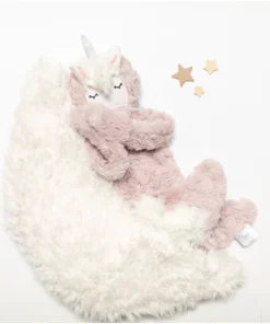 Slumberkins Unicorn Rose Snuggler - Authenticity Collection