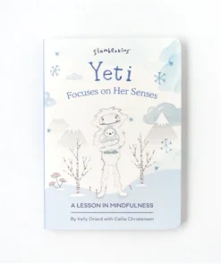 Slumberkins Books + Puzzles Alpine Yeti Snuggler Bundle - Mindfulness Collection