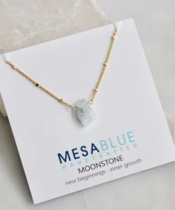 Mesa Blue Necklaces Moonstone Freeform Necklace