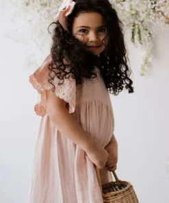 Jamie Kay Peach Whip Organic Cotton Muslin Chloe Dress Dresses