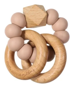 Pretty Please Teethers Mahogany Rose Sawyer Xl Teething Ring Rattle Toy Toys 7 Pretty Please Teethers Mahogany Rose Sawyer Xl Teething Ring Rattle Toy Toys