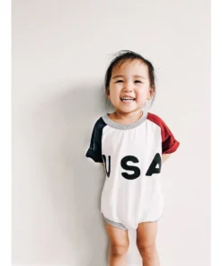 Orcas Lucille Usa Oversized Romper Overalls + Rompers