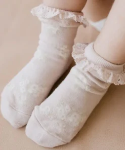 Jamie Kay Petite Fleur Pillow Frill Ankle Socks Footwear