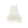 I Love Plum Pearl Ivory Tank Tutu Dress