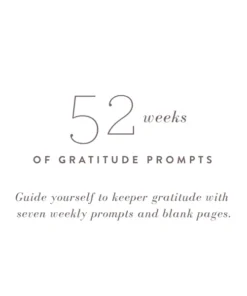 Promptly Journals Cashew Leatherette Gratitude Journal Paper Goods