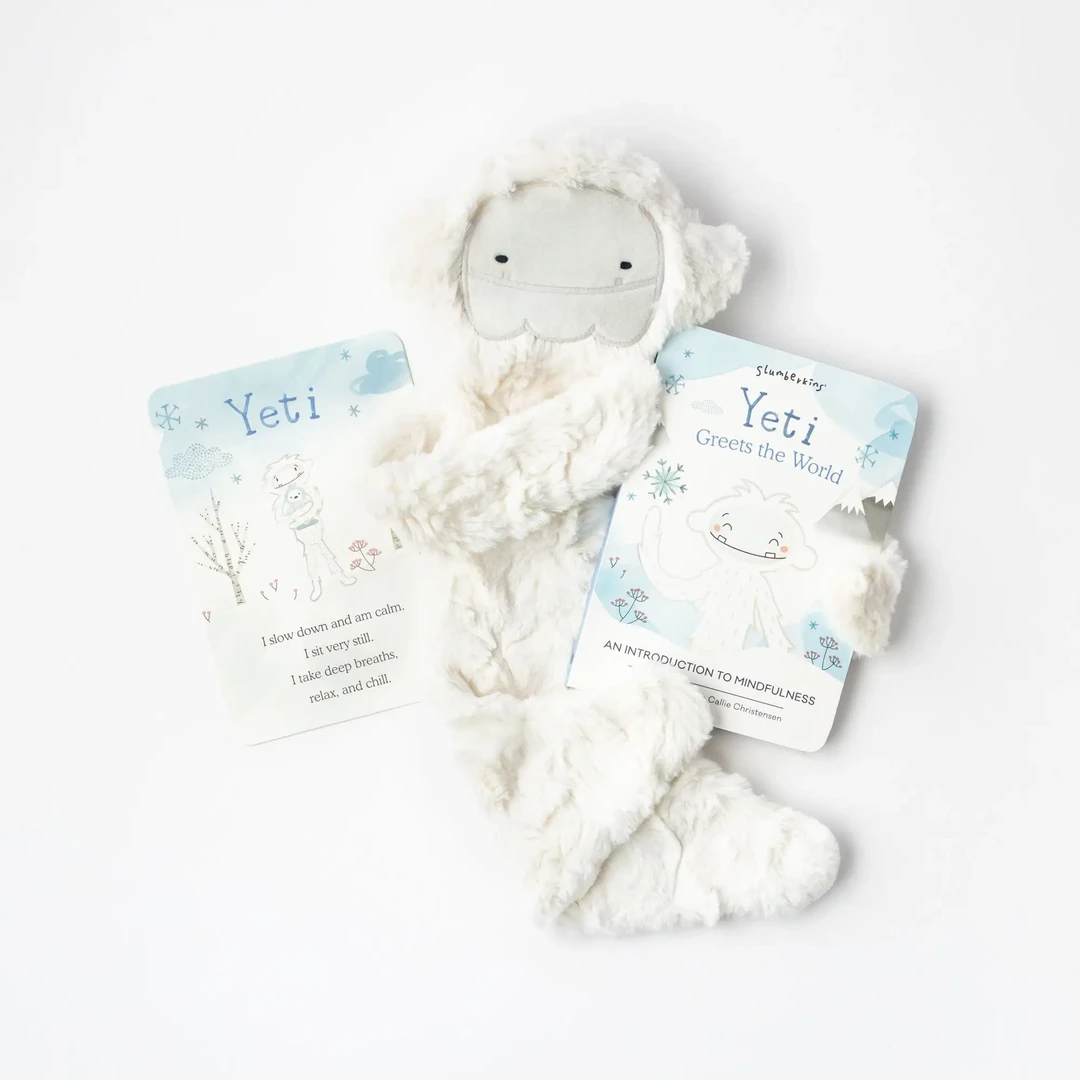 Slumberkins Alpine Yeti Snuggler - Mindfulness Collection 3 Slumberkins Alpine Yeti Snuggler - Mindfulness Collection