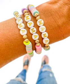 J+j Mama Pink + Mint Bracelet Bracelets