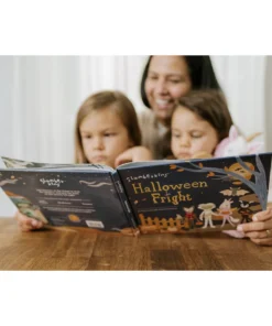 Slumberkins Books + Puzzles Halloween Fright Hardcover Book