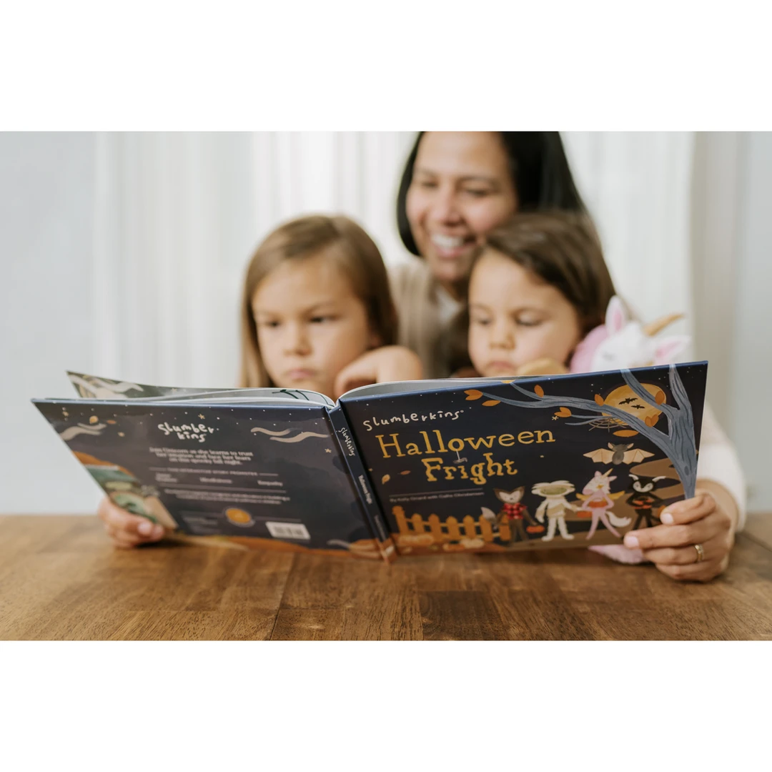 Slumberkins Books + Puzzles Halloween Fright Hardcover Book 4 Slumberkins Books + Puzzles Halloween Fright Hardcover Book