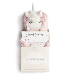 Slumberkins Unicorn Rose Snuggler - Authenticity Collection