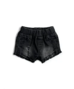 Little Bipsy Bottoms Black Cut Off Distressed Denim Shorties
