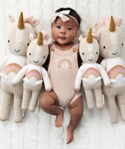 Cuddle And Kind Zara The Unicorn Knit Handcrafted Little Doll