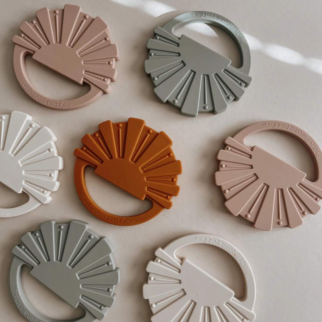 Pretty Please Teethers Ivory Sunshine Teether Toy Toys 4 Pretty Please Teethers Ivory Sunshine Teether Toy Toys