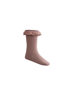 Jamie Kay Footwear Dustywood Frill Knee High Socks