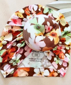 Liberty Floral Knotted Turban Hat - Arrows & Bow X Joss + J Headwear