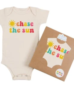 Morado Design Chase The Sun Colorful Onesie