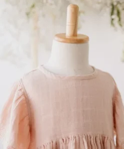 Jamie Kay Peach Whip Organic Cotton Muslin Chloe Dress Dresses