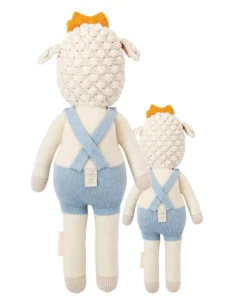 Cuddle And Kind Sebastian The Lamb Knit Handcrafted Regular Doll Dolls + Plushies