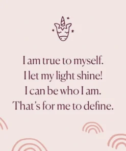 Slumberkins Unicorn Rose Kin - Authenticity Collection