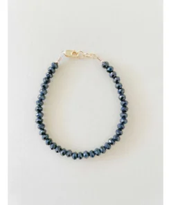 Little Lunds Co Black Shimmer Bubble Bracelet