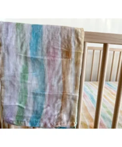 Joss + J The Label Sunset Stripe Muslin Swaddle - Arrows & Bow X Joss + J