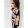 Lia + Lou Dresses Black Floral Pocket Dress