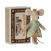 Maileg Little Sister Mouse In A Matchbox Toy