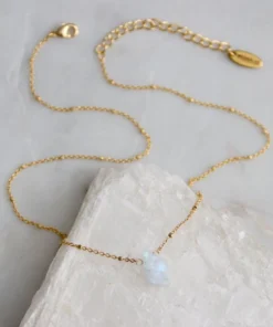 Mesa Blue Necklaces Moonstone Freeform Necklace