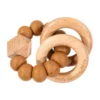 Pretty Please Teethers Speckled Almond Sawyer Xl Teething Ring Rattle Toy 2 Pretty Please Teethers Speckled Almond Sawyer Xl Teething Ring Rattle Toy