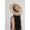 J+j Tan Whimsy Straw Hat 1 J+j Tan Whimsy Straw Hat