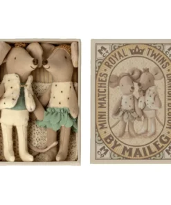 Maileg Royal Twins Little Sister And Brother In A Box Toy