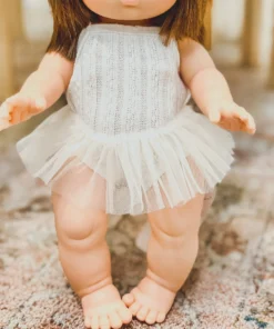 Cream Minikane Doll Clothing Tutu Skirt Dolls + Plushies