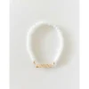 Little Lunds Co White Shimmer Bracelet 1 Little Lunds Co White Shimmer Bracelet