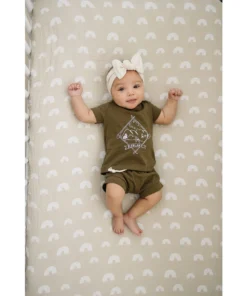 Mebie Baby Explore Olive Green Tee