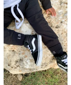 Little Bipsy Black 3 Pack Socks Footwear