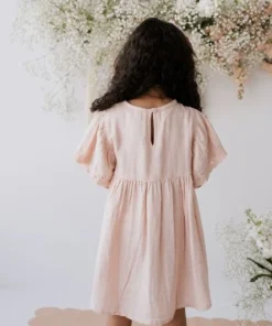Jamie Kay Peach Whip Organic Cotton Muslin Chloe Dress Dresses