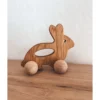 Bannor Toys Bunny Wooden Push Toy 2 Bannor Toys Bunny Wooden Push Toy