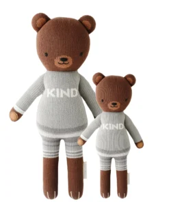 Cuddle And Kind Oliver The Bear Knit Handcrafted Regular Doll Dolls + Plushies