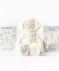 Slumberkins Alpine Yeti Kin - Mindfulness Collection Books + Puzzles