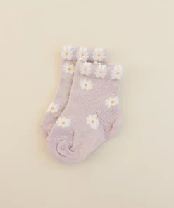 Olivia J Footwear Daisy Lavender Socks