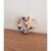Bannor Toys Riverbed Wooden Star Silicone Teether