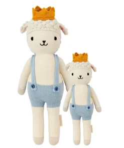 Cuddle And Kind Sebastian The Lamb Knit Handcrafted Regular Doll Dolls + Plushies