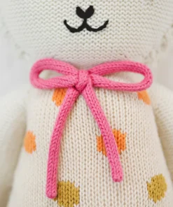 Cuddle And Kind Dolls + Plushies Lucy The Lamb Knit Handcrafted Little Doll