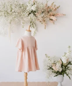 Jamie Kay Peach Whip Organic Cotton Muslin Chloe Dress Dresses