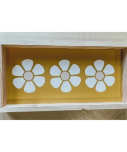 Emrose Daisies Mustard Yellow Sign