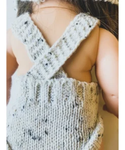 Moon + Star Knit Romper Minikane Doll Clothing