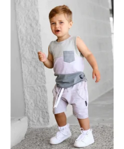 Little Bipsy Grey Harem Shorts Bottoms